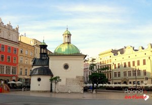 St. Wojciech Church Grodzka Street behind