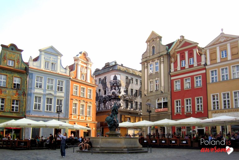 Poznan architecture Old Market Square