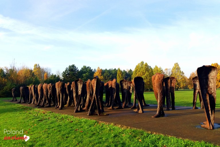 Poznan Citadele Park - Unrecognized scuplture